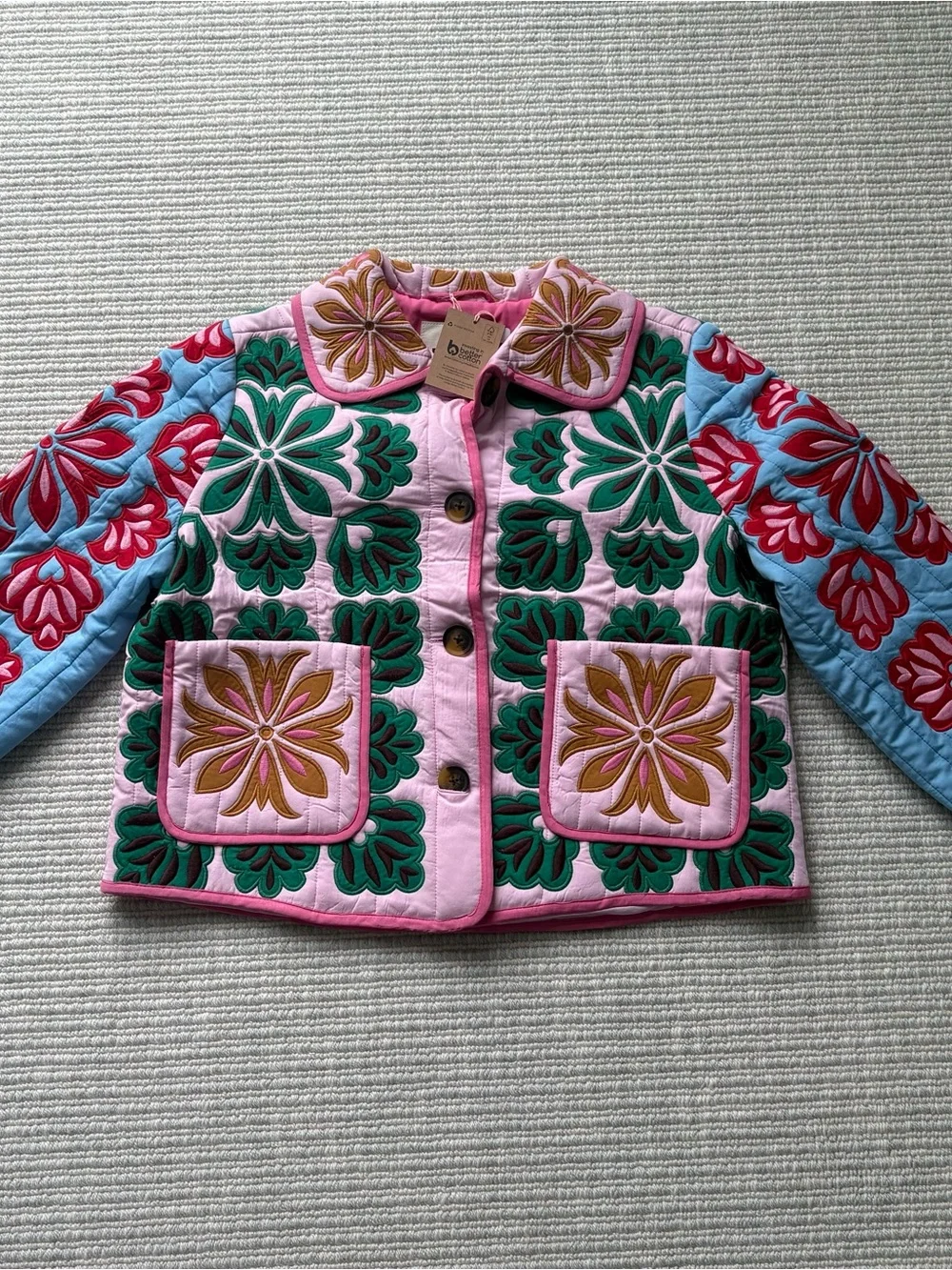 Boden jacket NWT 8 Fitzrovia embroidered jacket, gorgeous, classic - Picture 2 of 12